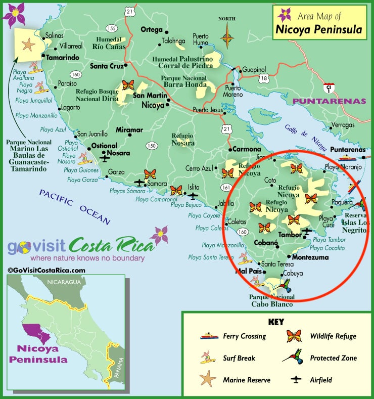 Map of our area